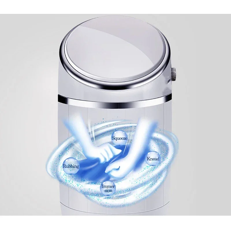 3.5kg/3.6kg/4.5kg Clothes Portable Mini Washing Machine Spin Compact Washer Low Noise for Home Dorm Machine Single-barrel Washer 3