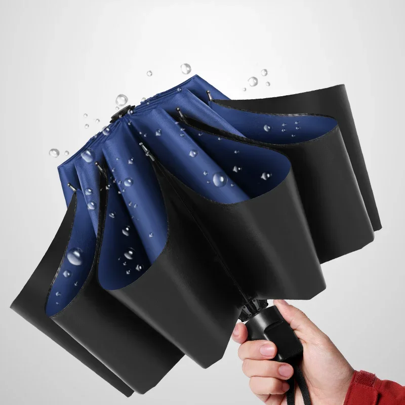 Folding 8-bone Automatic Sun Umbrella for Men Women