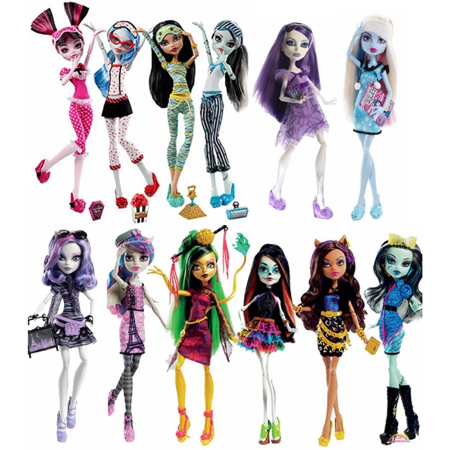 Boneca Usada Monster High - Cleo de Nile - Coleção Monstros, Câmara e Ação  - Original