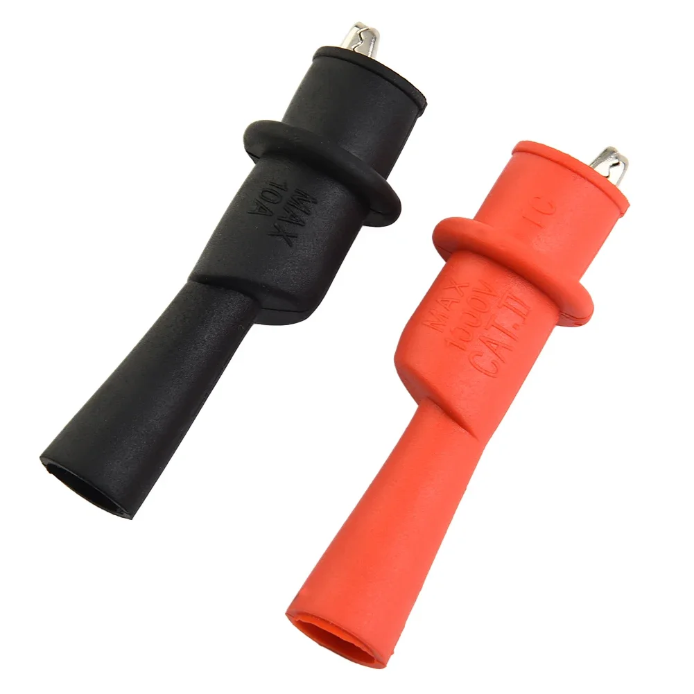 Multimeter test clip high quality accessories clamp measuring tools multimeter wire tips test clip AC DC 10A 1000V antiskid