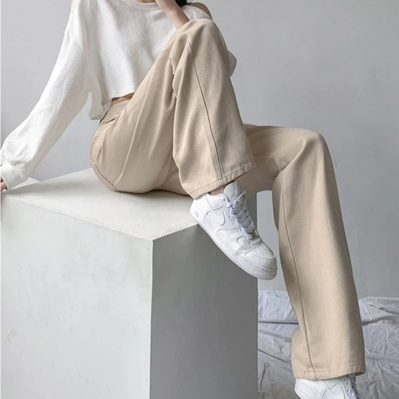 Streetwear High Waist Wide Leg Jeans Women Casual Big Size 5xl Baggy Straight Denim Pants Korean Vaqueros Vintage Kot Pantalones