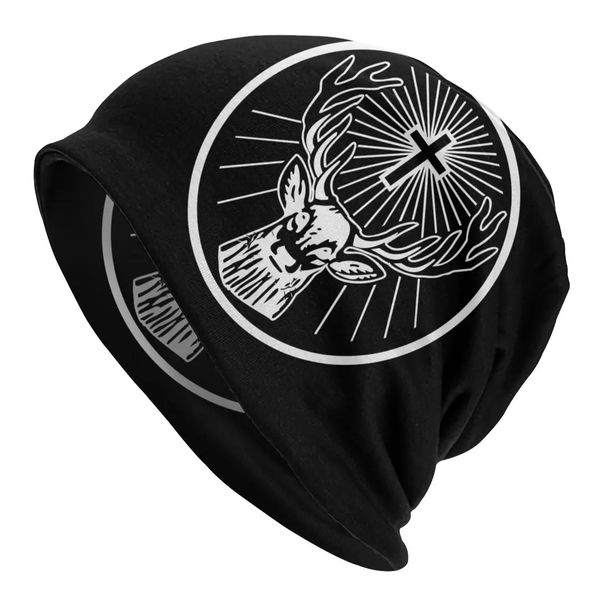 

Jager Liqueur Beanie Bonnet Knitted Hats Men Women Hip Hop Unisex Adult Winter Warm Skullies Beanies Cap