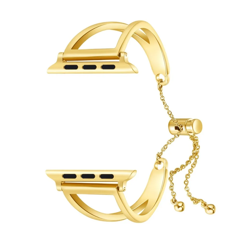 Elegant Stainless Steel Chain-Design Strap
