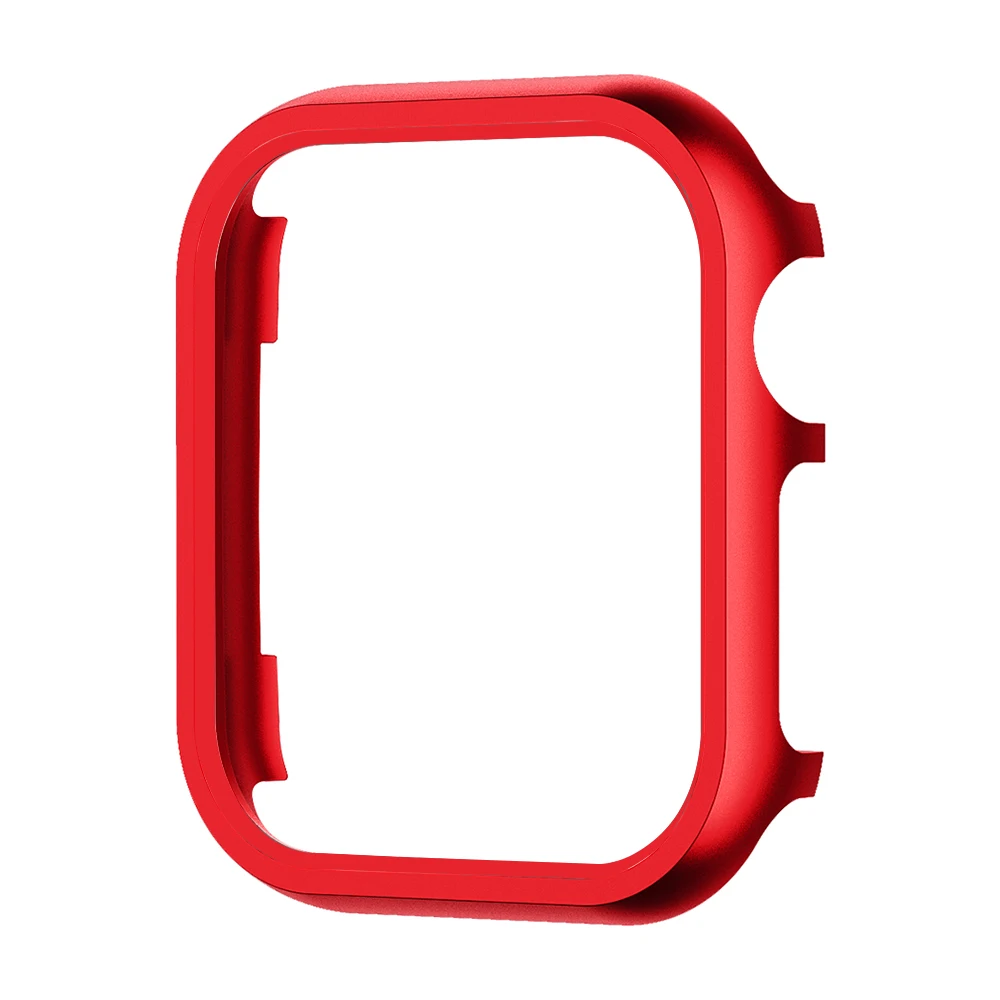 Sleek Aluminum Alloy Metal Case for Apple Watch – Premium Bumper Frame Cover