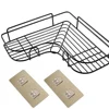 1PCS Non Perforated Bathroom, Bathroom, Triangle Shelf, Wall Mounted Toilet, Bathroom, Washbasin, Storage of Wall Supplies 1
