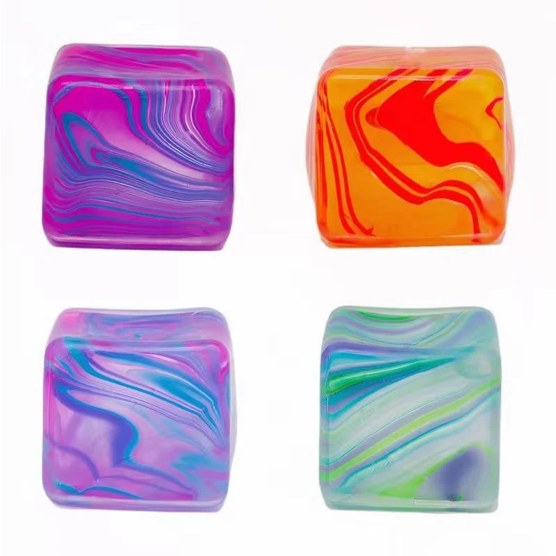 Nee doh Ice Cube Fidget Toys Squeeze Anti-stress Sensory Pinch 3