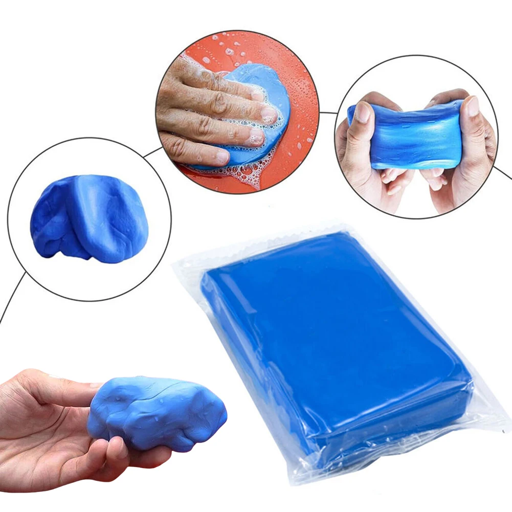 1-5PCS Car Cleaning Clay Bar Auto Detailing Cleaner Washing Mud Waxing Polish Car Maintenance Washing Supplies Cleaning Tools car detailing cleaner,car cleaning tool,car cleaning clay bar