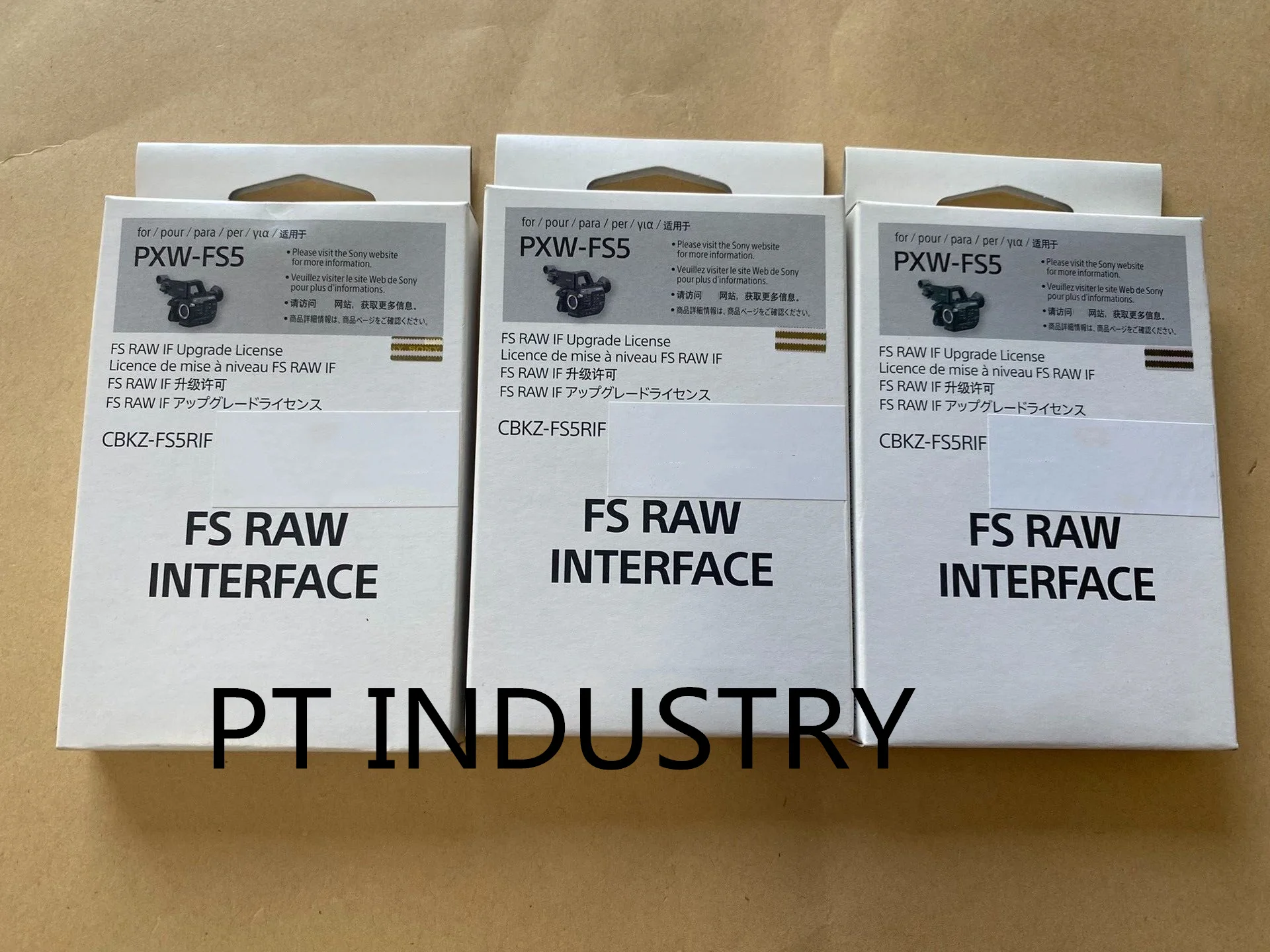 Original CBKZ-FS5RIF RAW Interface Upgrade Software Key For Sony PXW FS5