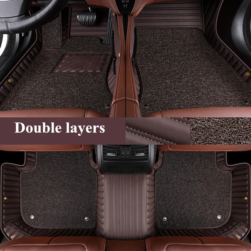 High Quality! Custom Special Car Floor Mats For Toyota Chr Ev 2022 Waterproof Double Layers