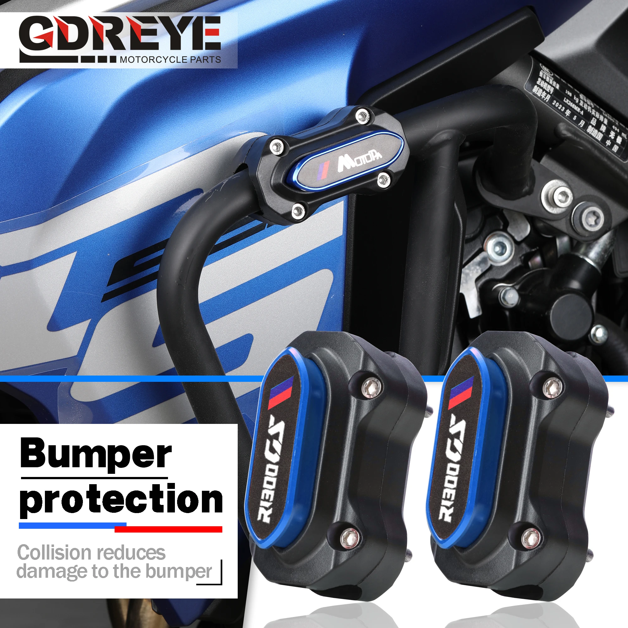 Motorrad-Stoßstangen Schutz Für BMW R1300GS 2024+ - CNC Protektoren Set Aus ABS