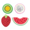 4 Pcs Fruit Bath Sponge Lovely Baby Shower Gel Head Kids Scrubbers Shaped Miss Childrens Bombs Bushing 1