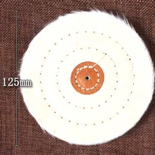 

Cloth Buffing Polishing Wheel Arbor Buffer Polish Grinder Pad Mat White For Metal Jewelry Metal Wood Grinding Polishing Wheel