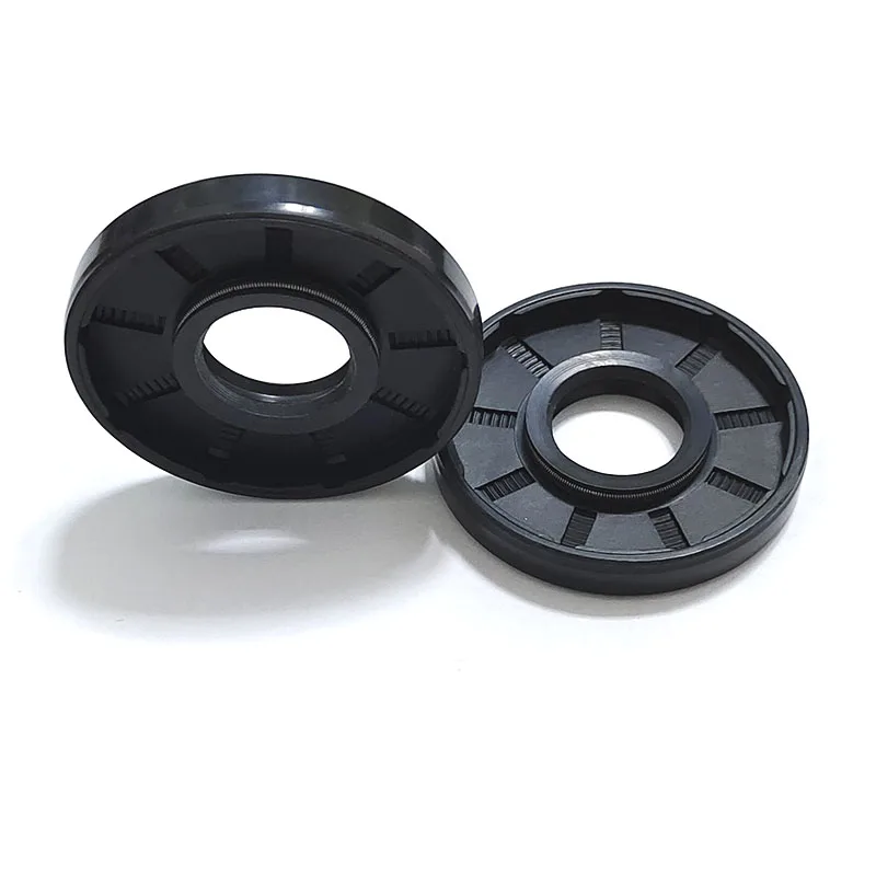 TC-25*30*32*35*42*45*46*47*48*49*50*55*60*70*5/6/7/8/9/10/12 NBR Shaft Oil Seal Nitrile Covered Double Lip With Garter Spring