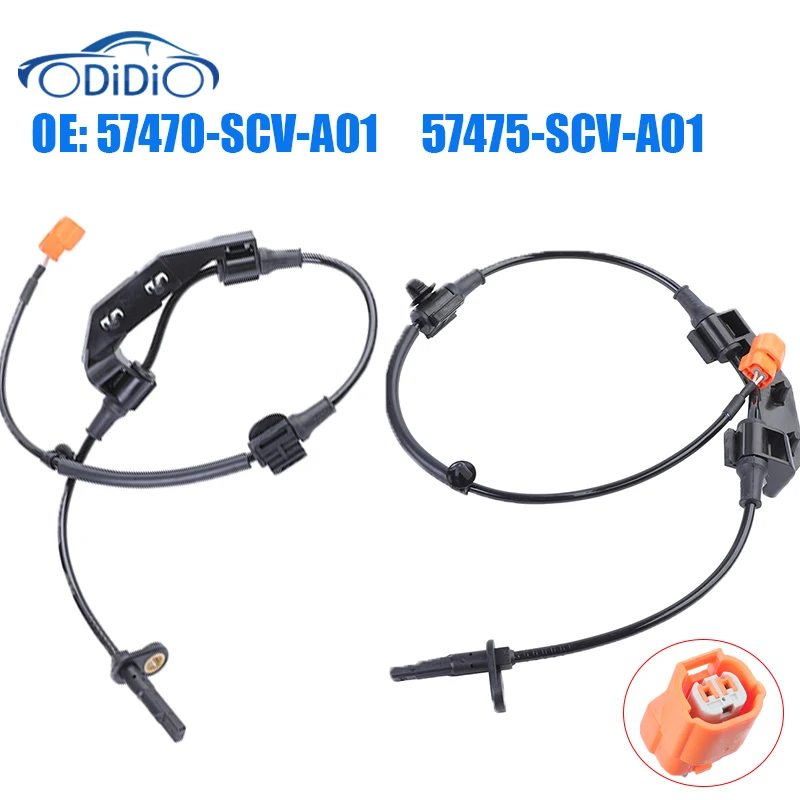 

ODIDIO 57475-SCV-A01 Rear Left 57470-SCV-A01 Right ABS Wheel Speed Sensor For Honda Element 2.4L 2003-2011