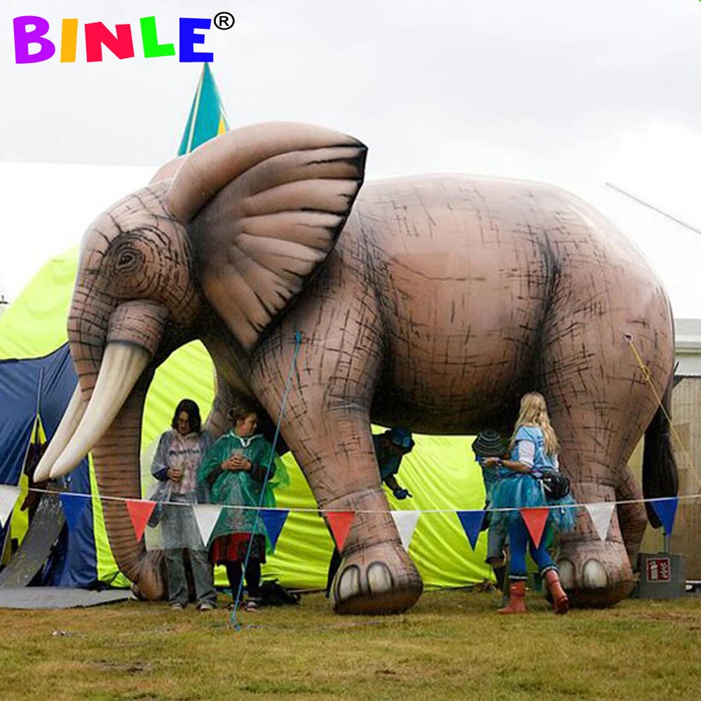 Customized 5m giant inflatable elephant model elephant cartoon animal  balloon for event advertising - AliExpress