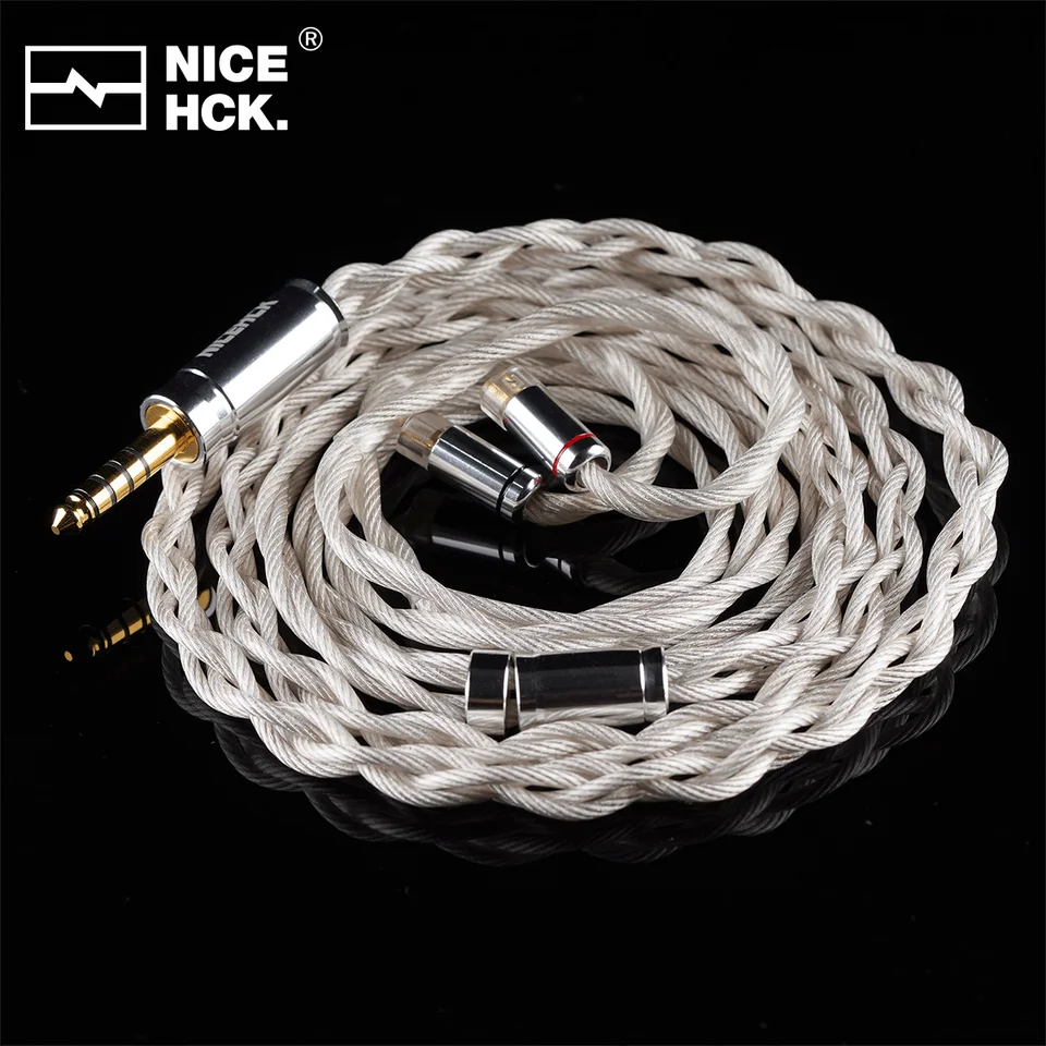 NICEHCK SpLaura HiFi Cable Triple Composite Imported Silver Plated