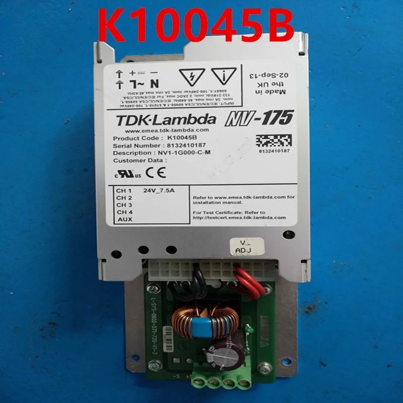 

90% New Original Switching Power Supply For TDK-Lambda NV-175 175W Power Supply NV1-1G000-C-M K10045B