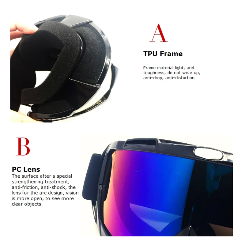 2021 Motocross äο    Ű  ߿  Windproof Gafas Casco   Ȱ