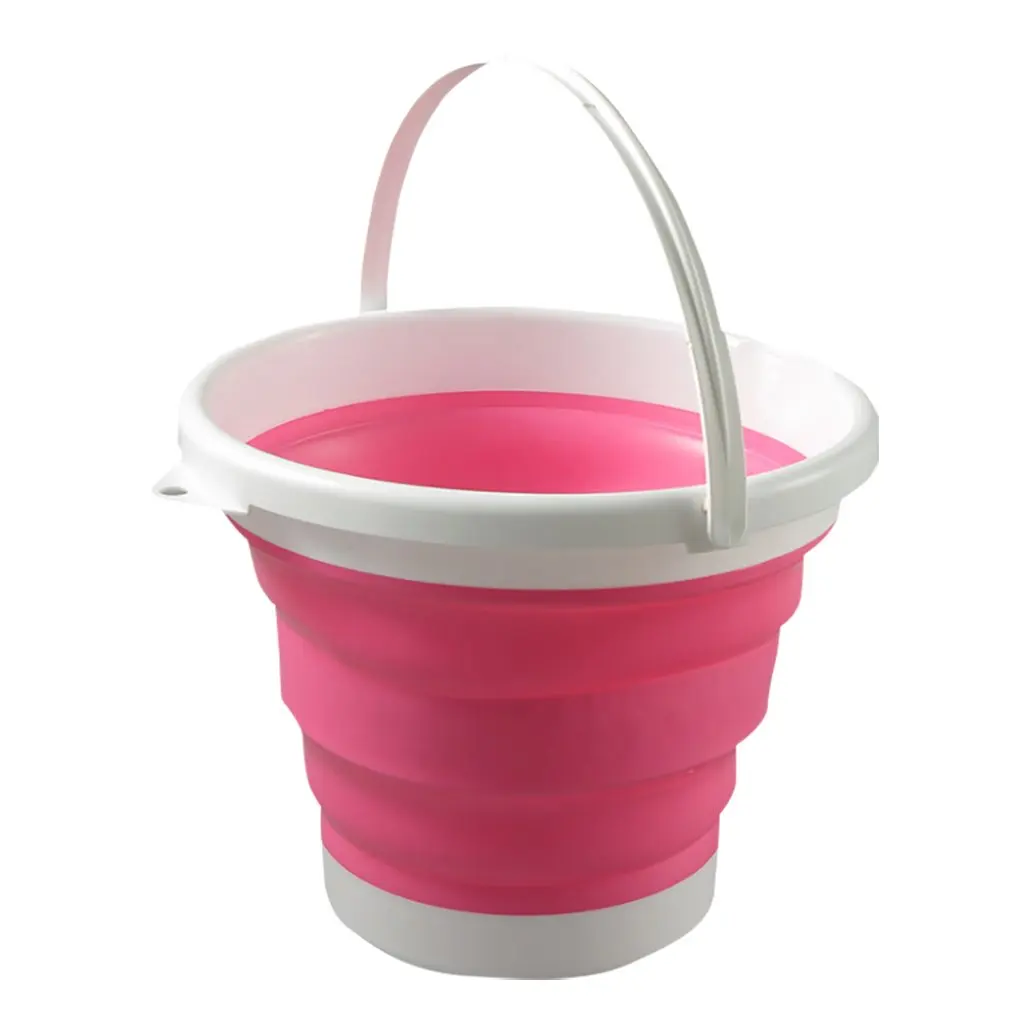 Detachable washing machine portable special bucket Retractable plastic household Thicken travel outdoor Car washing bucket