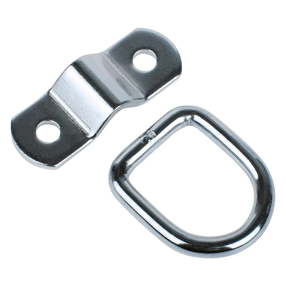 Anchor Lashing Ring 4Pcs 3/8 Heavy Duty For Truck RV ATV Boat Floor Wall