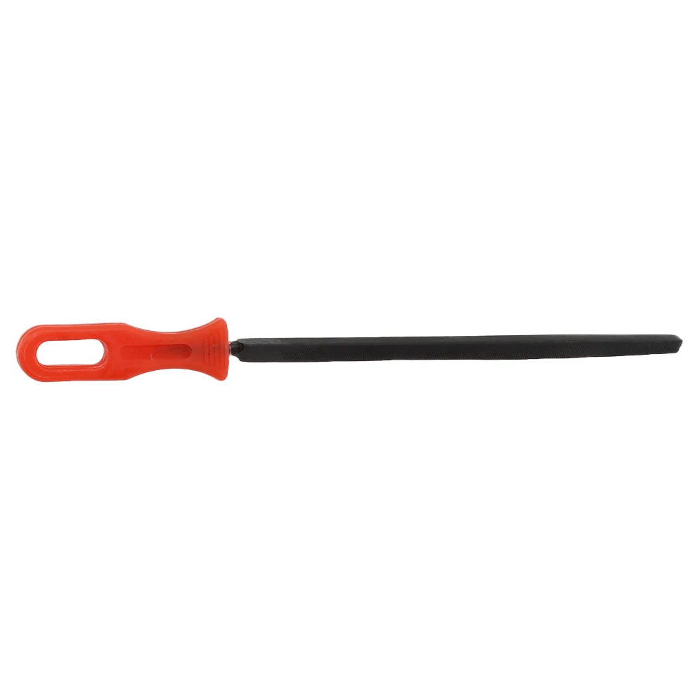 

Brand New Saw Accessories Triangular File Steel Total Length 230mm Triangle Used On Metal Wood Metal Grinding 1pc