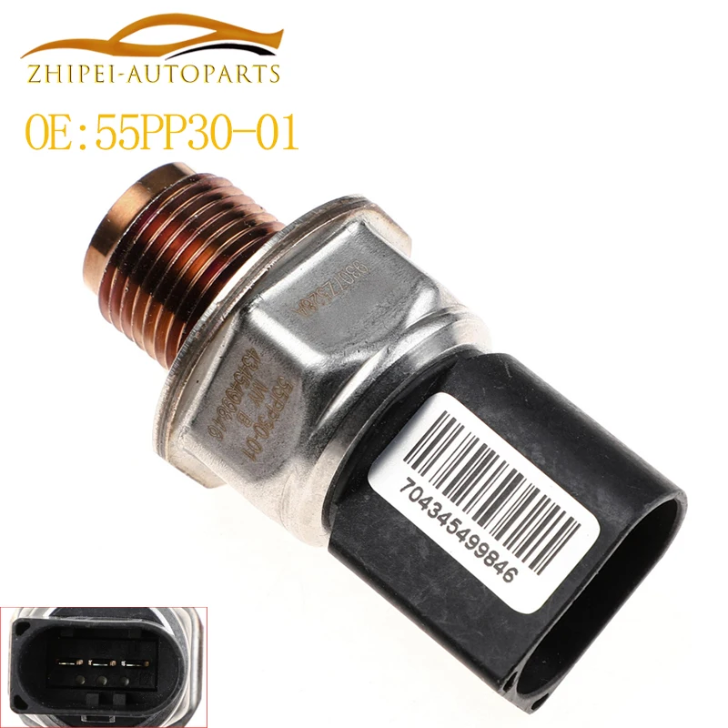 

55PP30-01 Fuel Rail Pressure Sensor Car 55PP3001 Fit For Hyundai Chevrolet Cruze 9307Z528A 1215691369