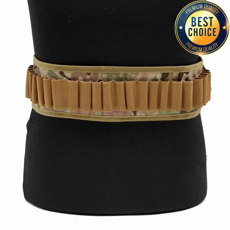 Camo Tactical Shotgun Belt for Hunting