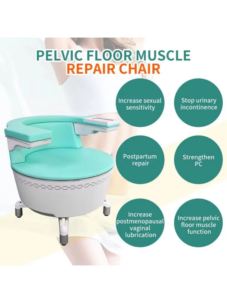 Newest Ems Pelvic Floor Chair Urinary Incontinence Rehabilitation Machine Exercise Muscle Repair Stimulator 2