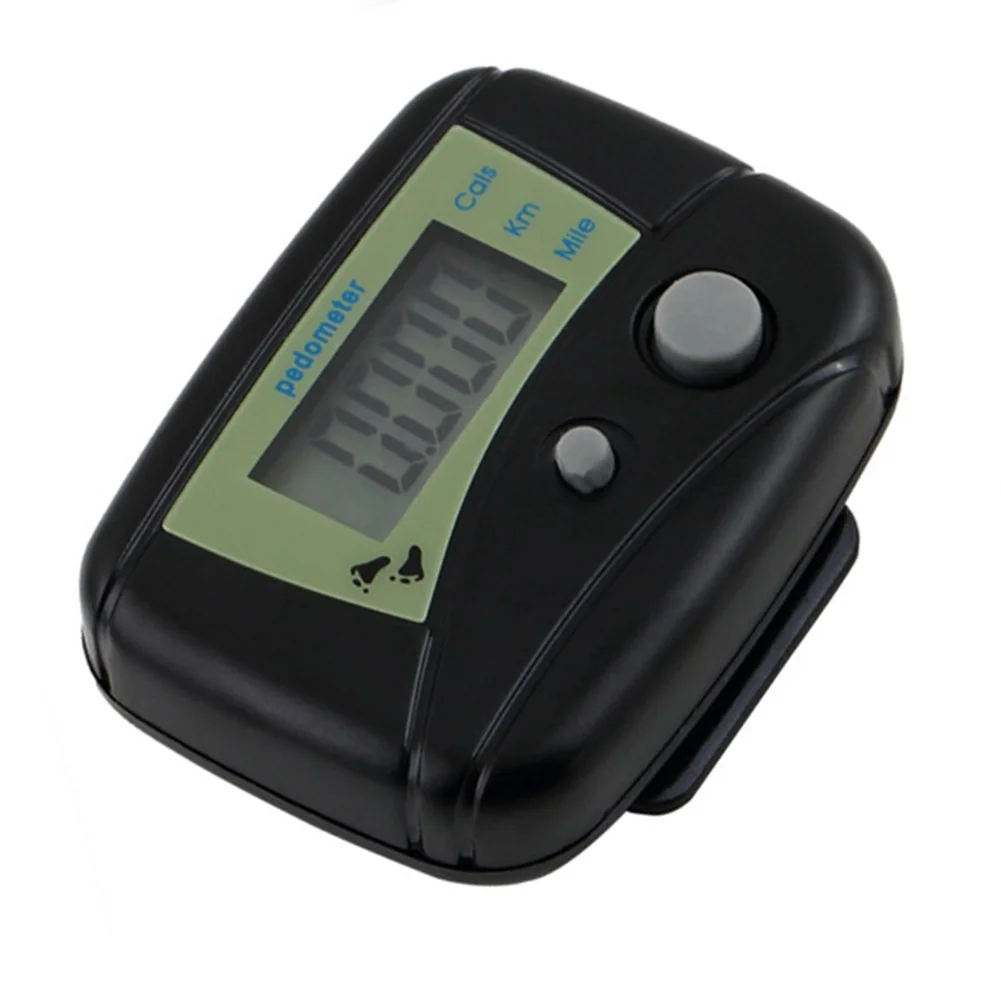 Mini Electronic Calorie Counters Multifunctional LCD Digital Healthy Sports Passometers Belt Clip 3 Counting Modes for Men Women