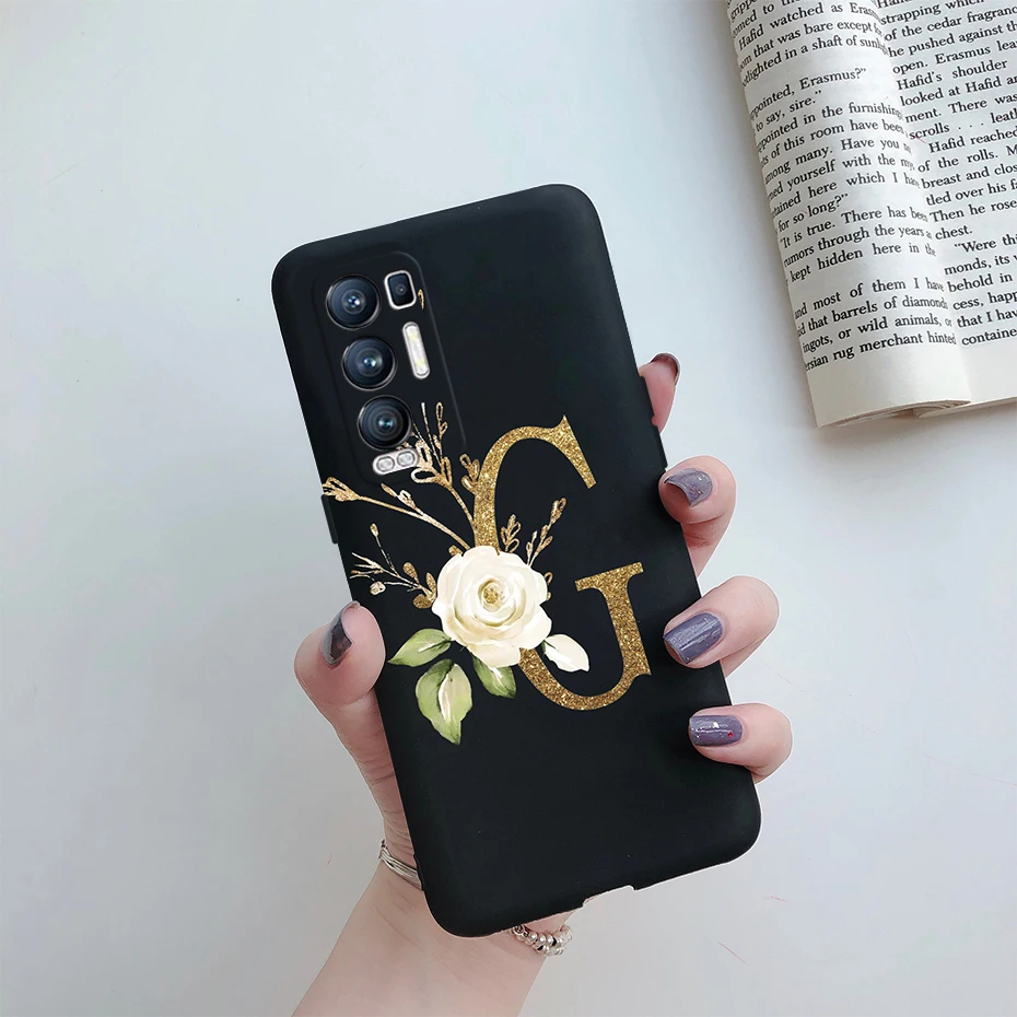 Cute Letters Soft Silicone Bumper Phone Case Cover