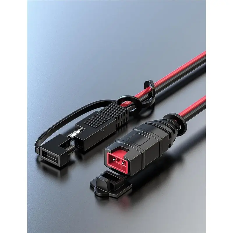 NOCO Genius 스마트 배터리 충전기용 A01F-SAE 연장 코드, 14AWG 헤비 듀티 SAE 커넥터 케이블, 20A 퓨즈 방수 플러그