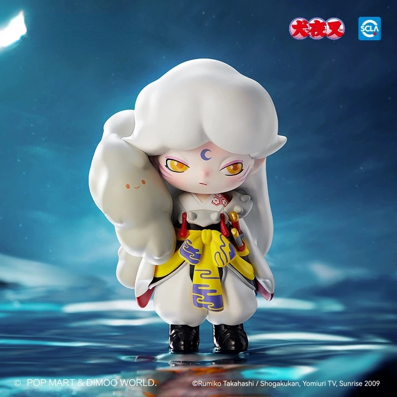 

Dimoo Inuyasha серии игрушек, милые Аниме фигурки, настольные украшения, загадочная коробка, мультяшная Модель Коллекция подарков на день рождения