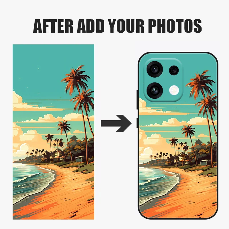 Personalized DIY Photo Black Soft Cover