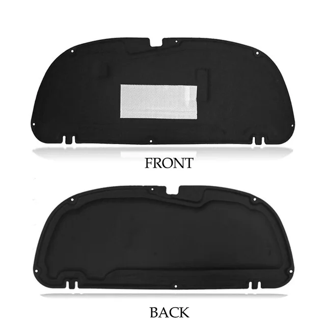 Front Engine Hood Insulation Pad Soundproof Mat Cover Foam Sound Heat