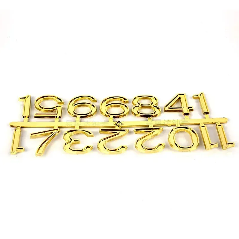 1Set Roman Numerals Handmade Material Restore Digital Repair Tools Clock Numerals Accessories Arabic Number Quartz Clock Parts