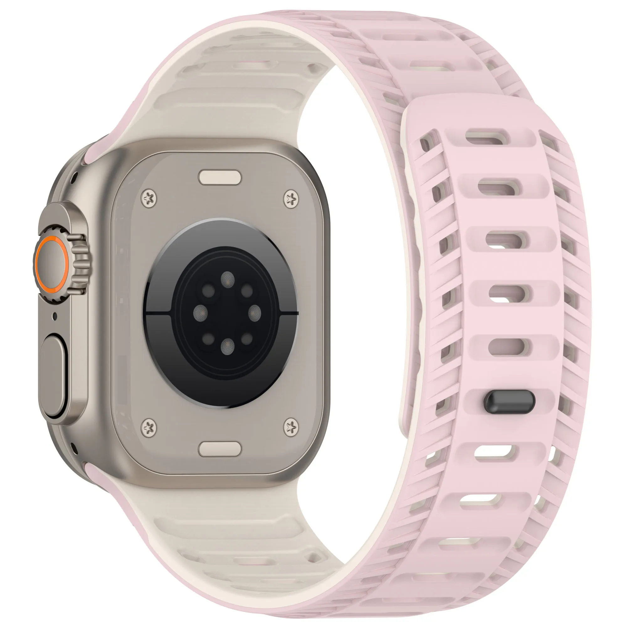 Magnetic Silicone Strap for Apple Watch - Enhanced Bracelet Collection