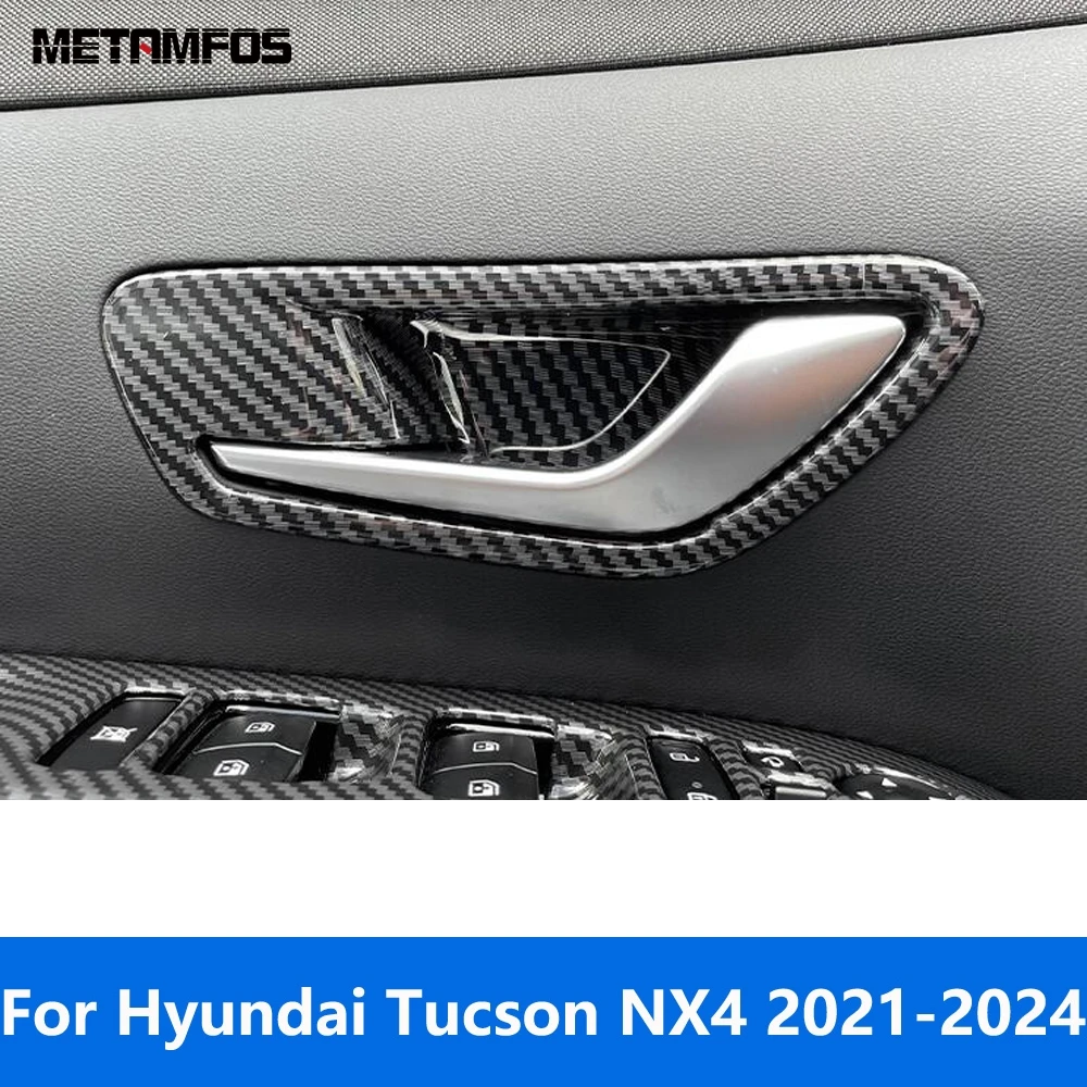 For Hyundai Tucson 2022-2023 Matte Silver Car Function Control Button Frame  Trim