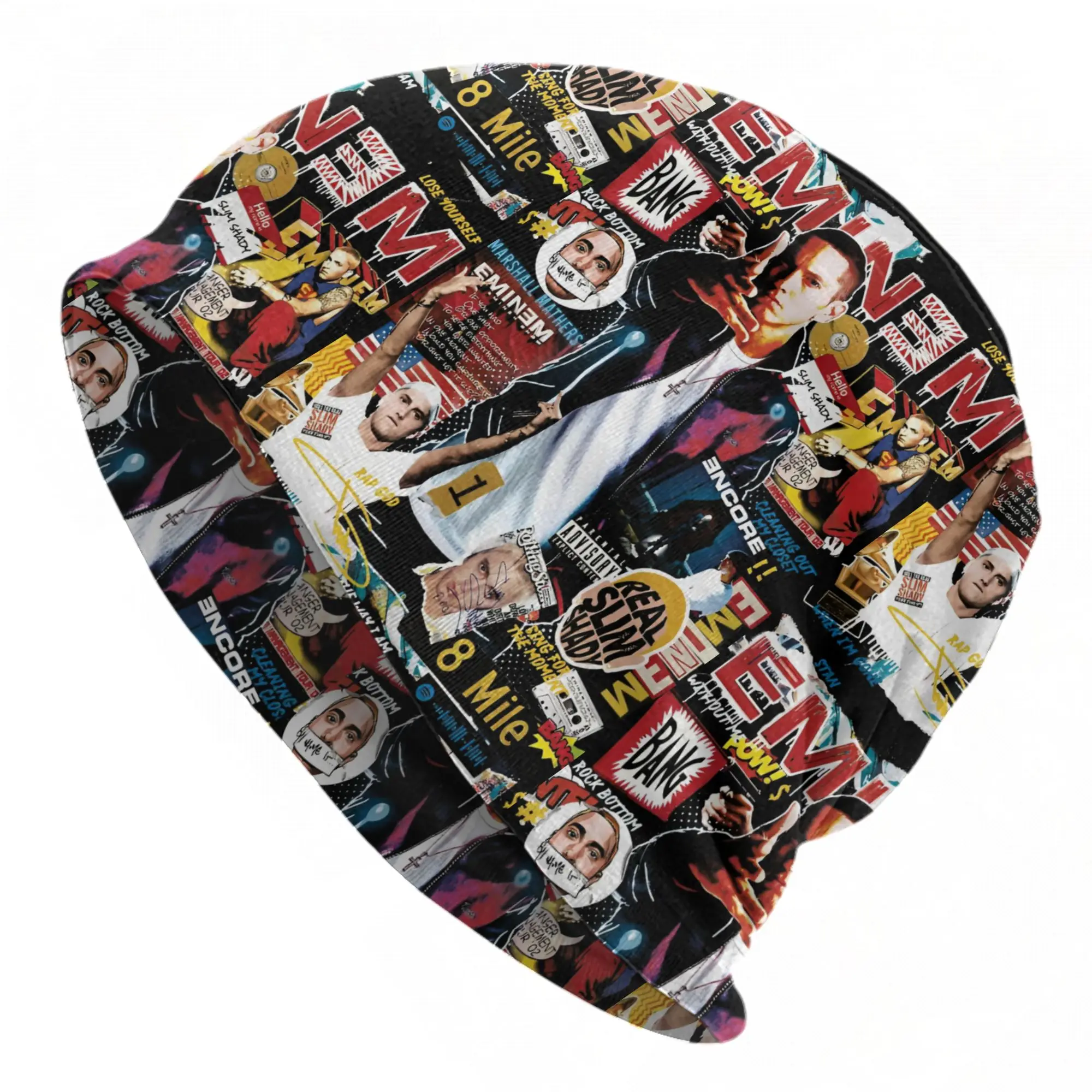 Custom Rapper Banies Eminem Rapper Rap God Caps Old School Music Hip Hop Men Women Outdoor ...