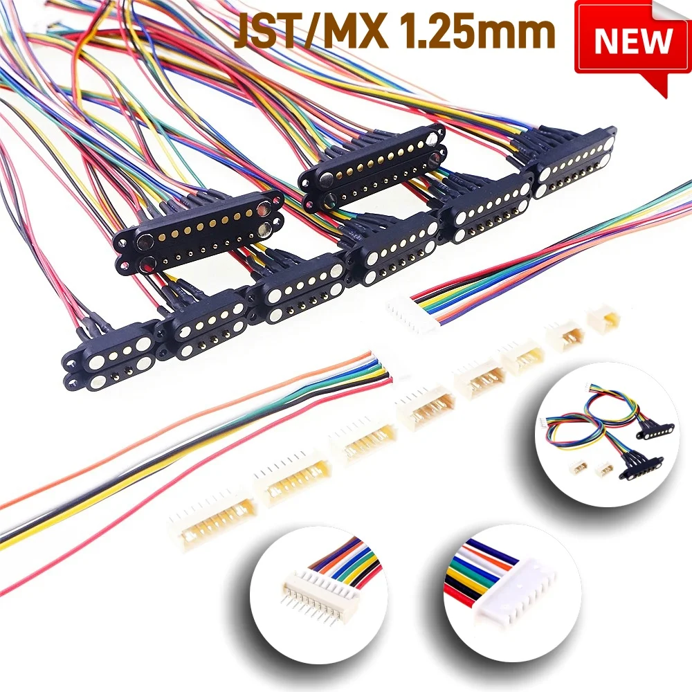 Enhanced Magnetic Pogo Pin Connector - Spring Loaded DC Power Socket