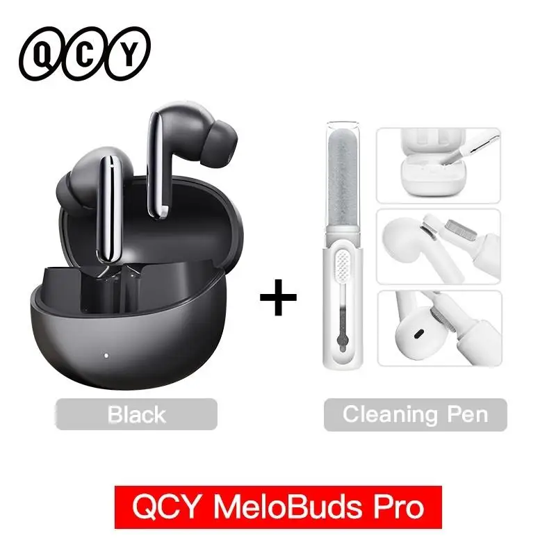 MeloBuds Pro ANC Bluetooth 5.3 Earphones Wireless 46dB Hybrid ANC Hi-Res LDAC Earbuds 6 Mic Headphones 34H in-Ear Detection 4