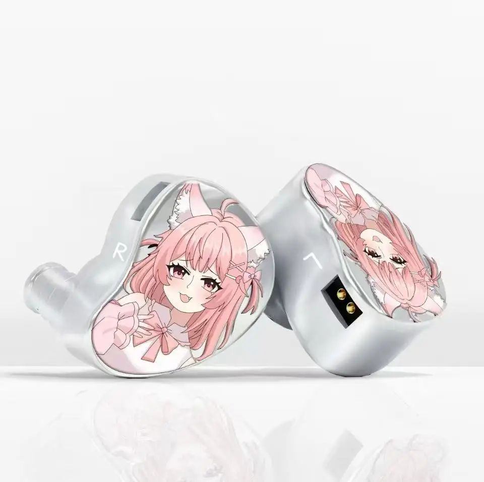 CVJ Neko インイヤーイヤホン、次世代ブラックゴールド複合