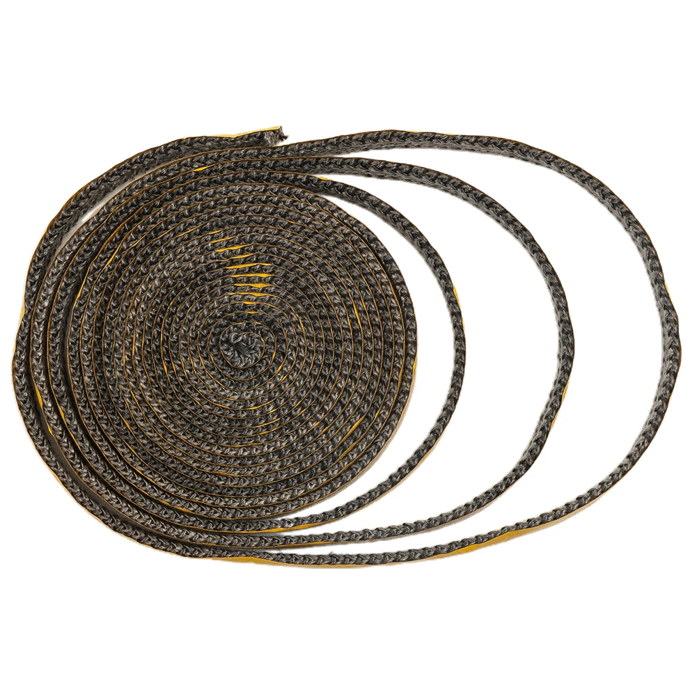 1pc Kamin dichtung Dichtung streifen 4m selbst klebendes 10*2mm Dichtung sband für Glastür Haushalts heizofen zubehör