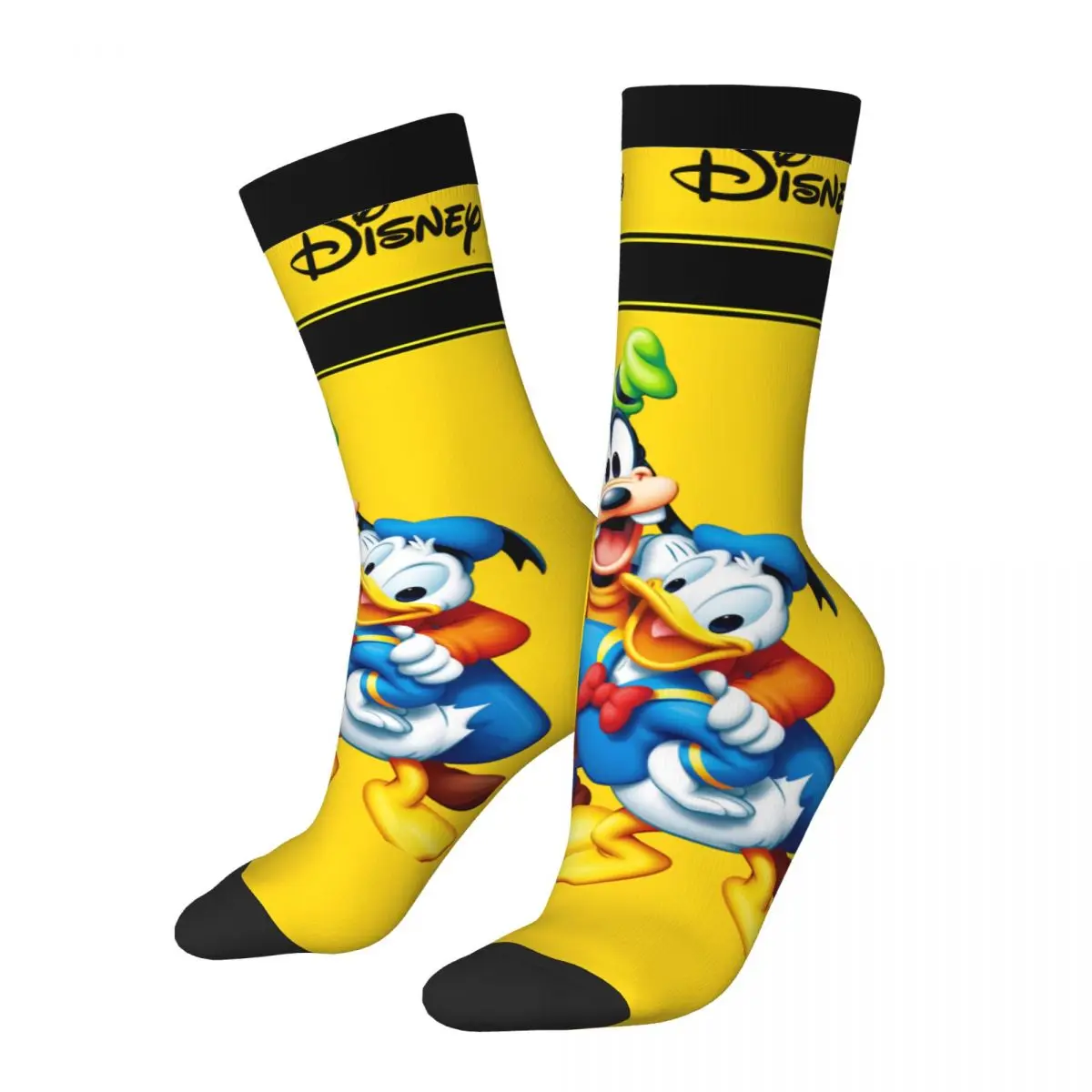 thumbnail image 1 of Calcetines divertidos y divertidos para hombre, estilo hip hop, vintage, con estampado de Mickey Mouse, de gran calidad., 1 of 7