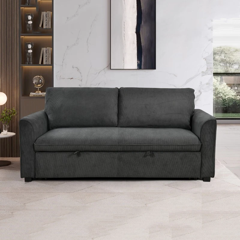 

Foldable Backrest Living Room Sofas Sleeper Loveseat Interior Luxury Couch Bed Lazy Pullout Sofa Para La Sala Home Furniture