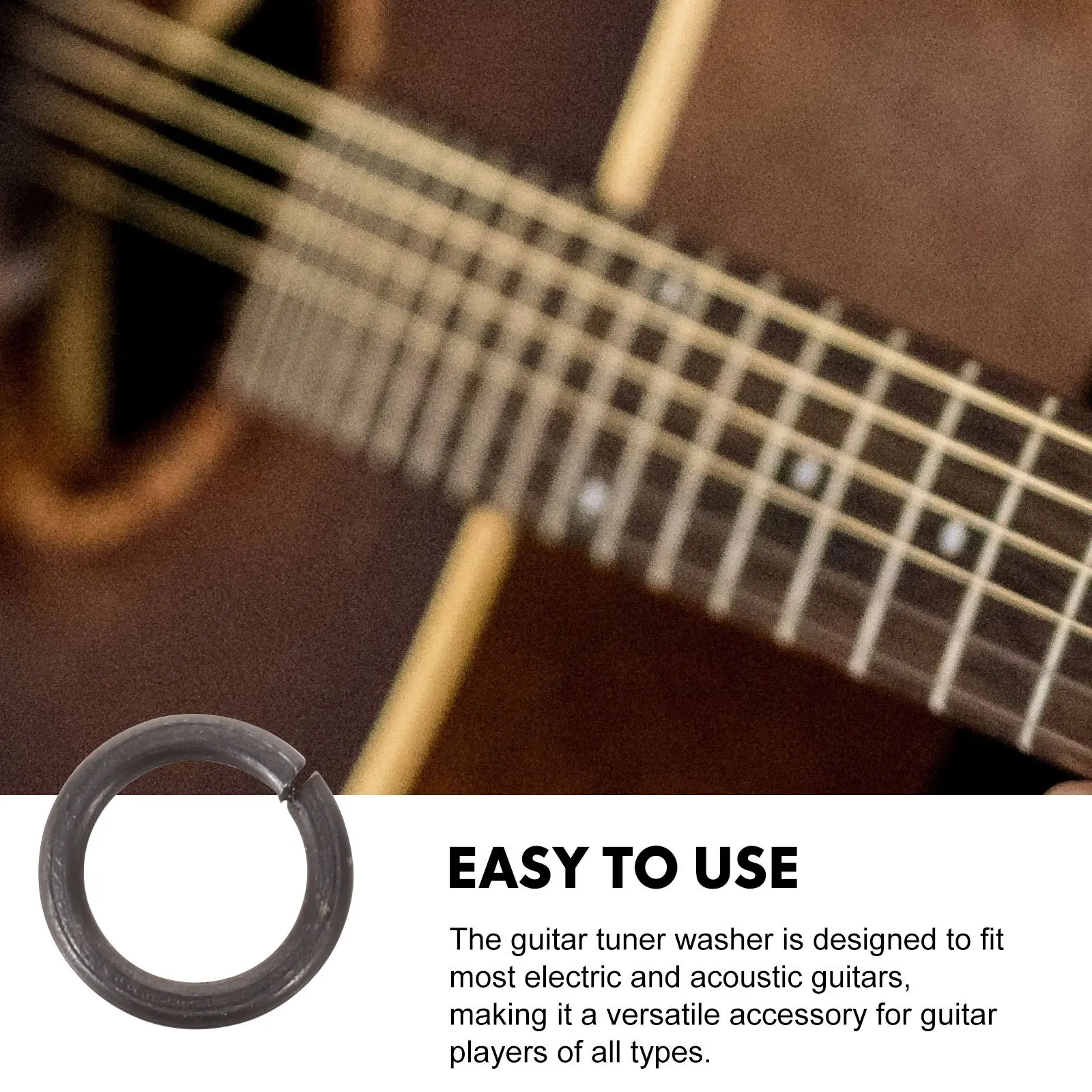 Tuning Peg Washer 10Pairs Tuner Peg Portable Guitar Tuner Spacer Replace Tuning Gasket universal Electric