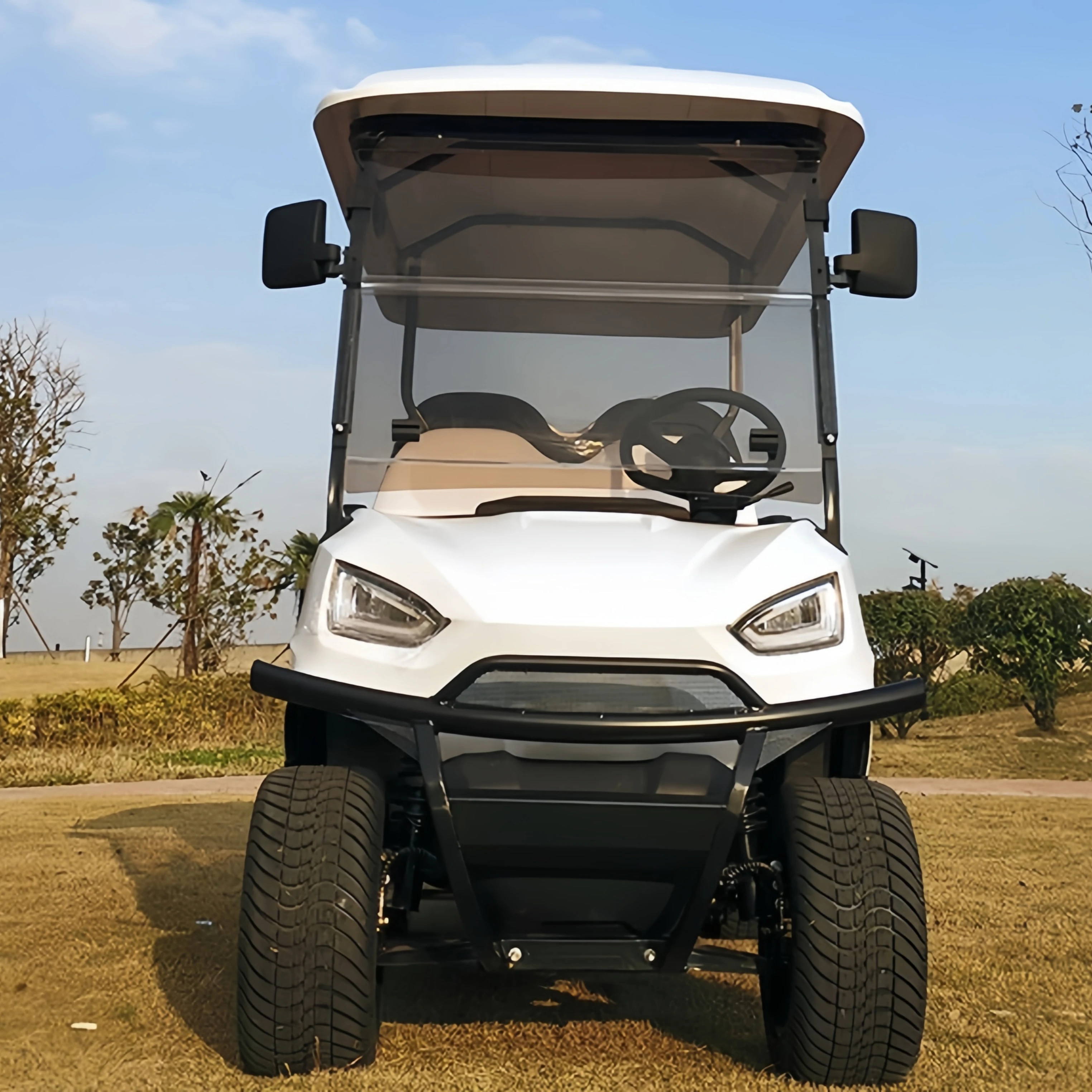 High Quality 5kW 48V Electric Golf Cart 6 Seat electric Scooter Long Range 4 Wheel Electric Golf Cart