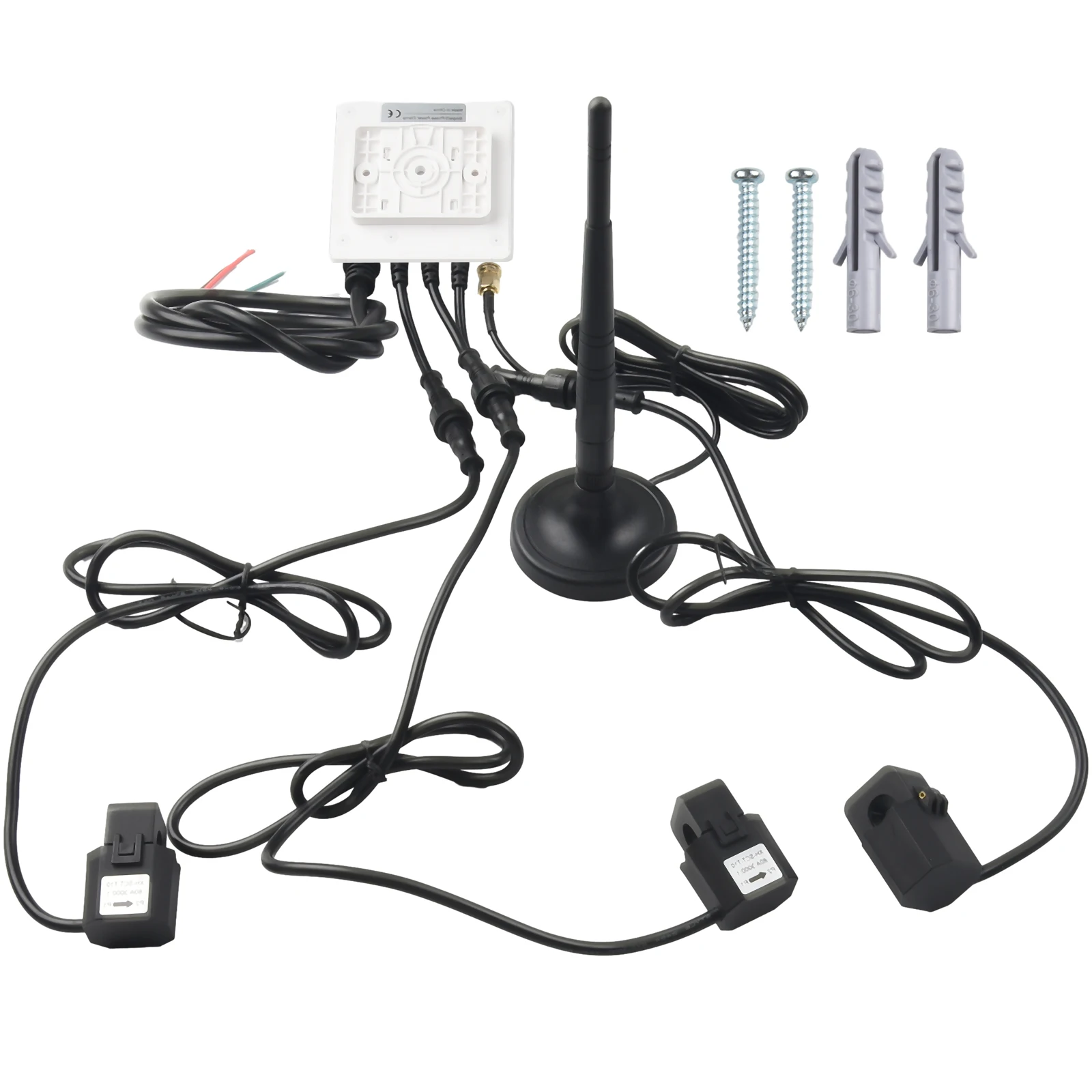 

Powerful WiFi Energy Meter Monitor Suitable for Residential & Commercial Use 80A with Clamp Tuya Smart App Supported