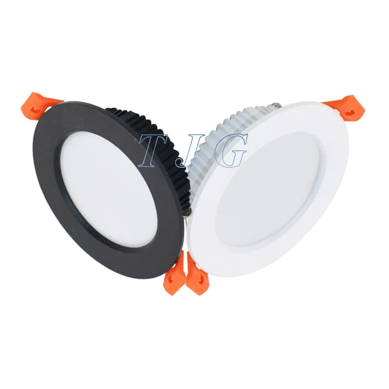 AC220V LED Downlight Thick aluminum 3W 5W 7W 9W 12W 15W Recessed LED Spot Lighting Bedroom Kitchen Indoor Led Downlight Lamp Led Spotlight Led Downlight