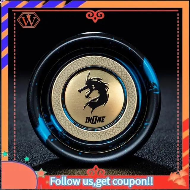 Durable Professional Butterfly Yoyo Alloy Responsive Yoyo 10 Ball Bearing Yoyo For Advanced Player With 10 Strings 2