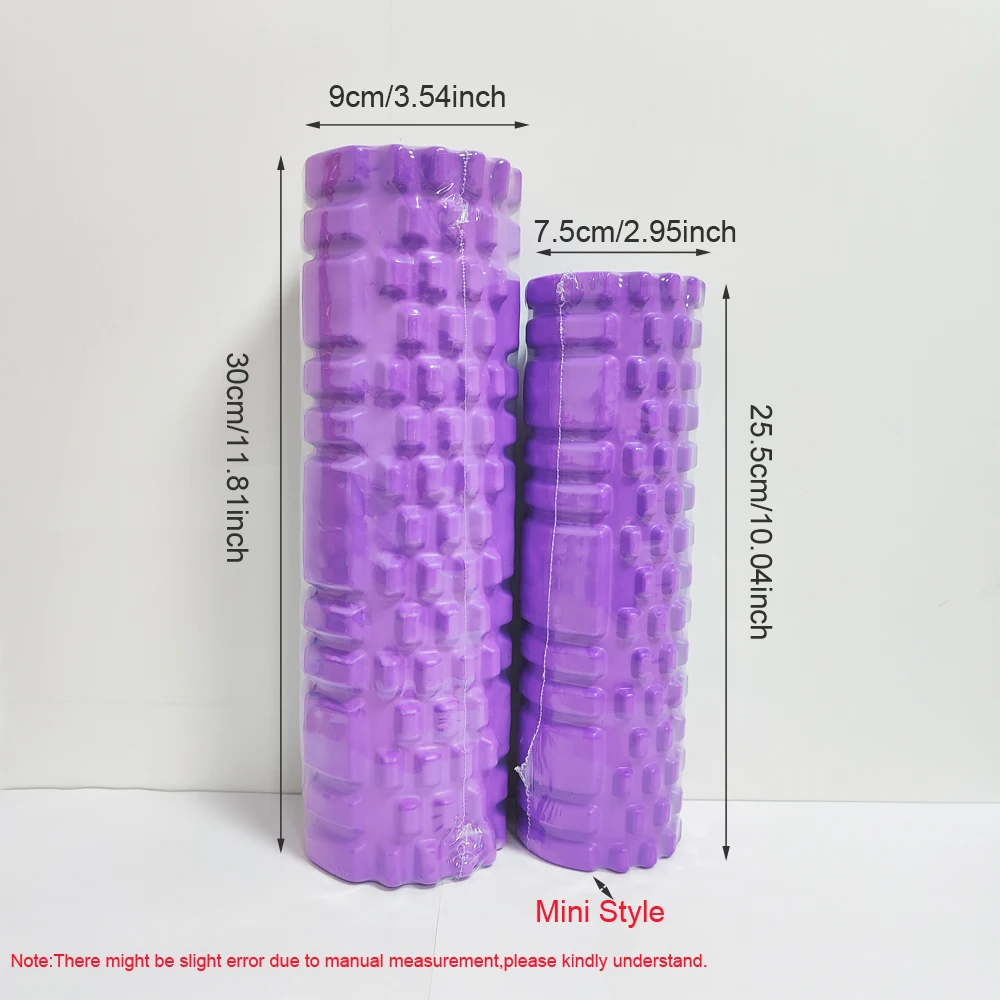 Yoga Block Yoga Column Gym Fitness Foam Roller Pilates mini Exercise Back Muscle Massage Roller Soft Block Pilates Gym 1Pc yoga blocks yoga brick yoga accessories foam roller